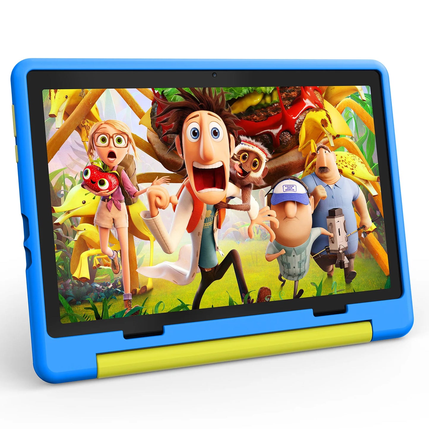 KT1016 Kid Tablet 10.1 inch Android 14 Quad Core 8GB RAM 64GB ROM 1TB Expand WiFi Bluetooth Children's Gift Kids Software PC Pad