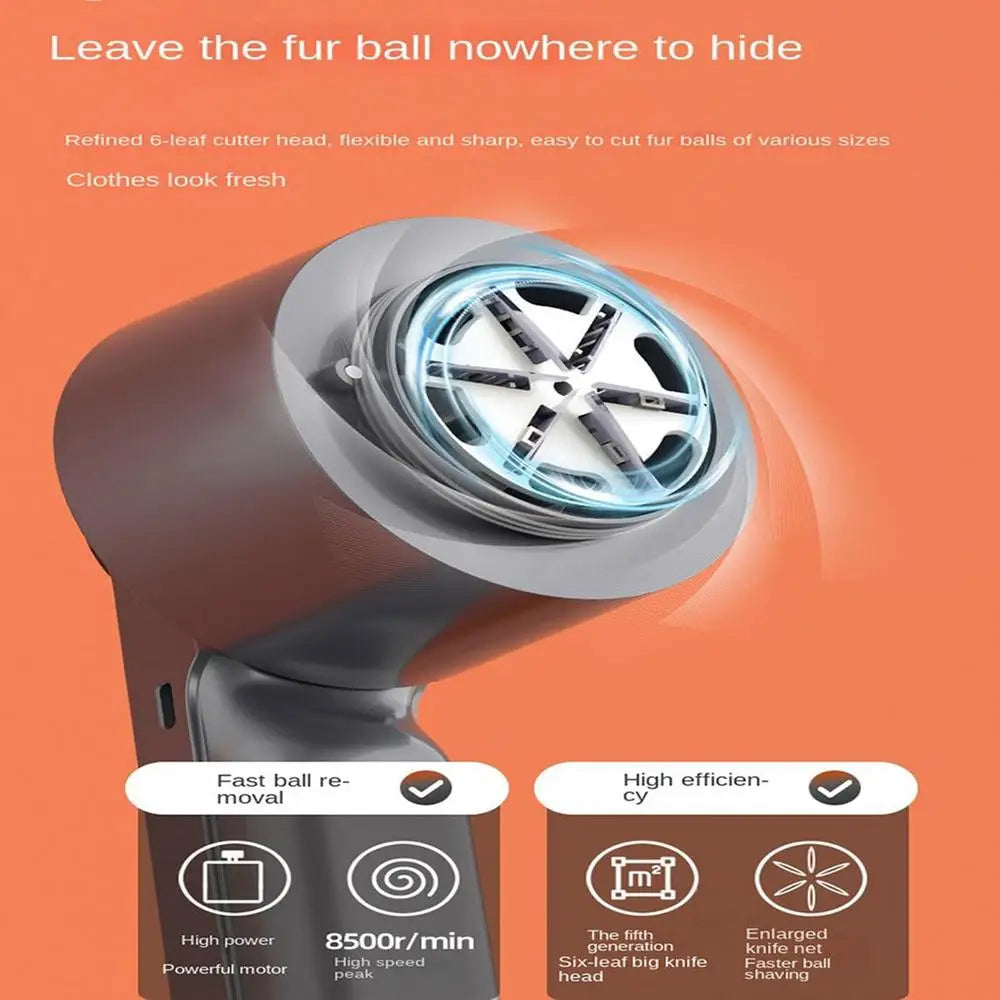 Electric Lint Remover for Clothing Sweater Fabric Shaver Hair Ball Trimmer Anti Pilling Razor Coat Rechargeable Plush Remover