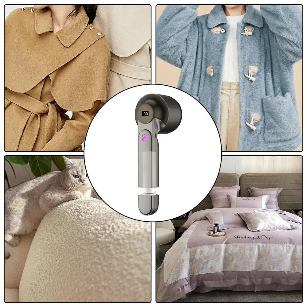 Electric Lint Remover for Clothing Sweater Fabric Shaver Hair Ball Trimmer Anti Pilling Razor Coat Rechargeable Plush Remover