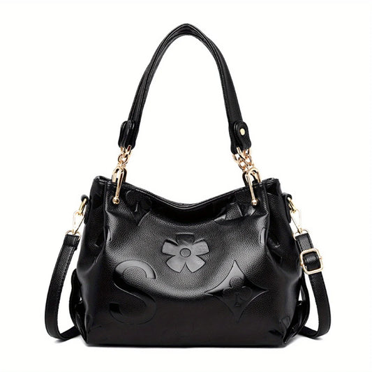 2025 new women's Tote bag, retro single-shoulder crossbody bag, large-capacity women's bag commuting bag, suitable for daily tra