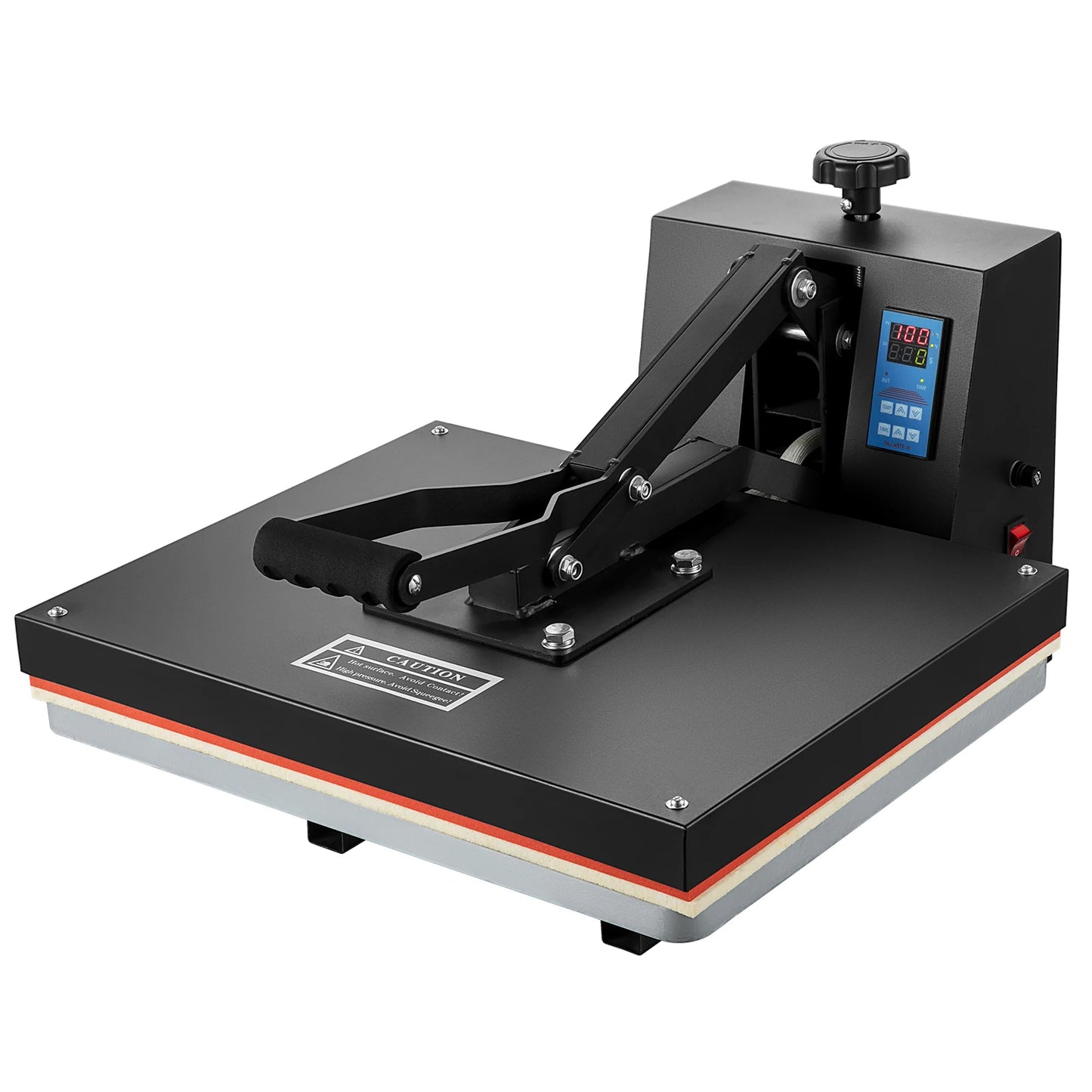 VEVOR Heat Press Machine 15" x 15"  / 16" x 20" / 16" x 24" Sublimation Printer Manual Clamshell Transfer on DIY T-shirt Pillow