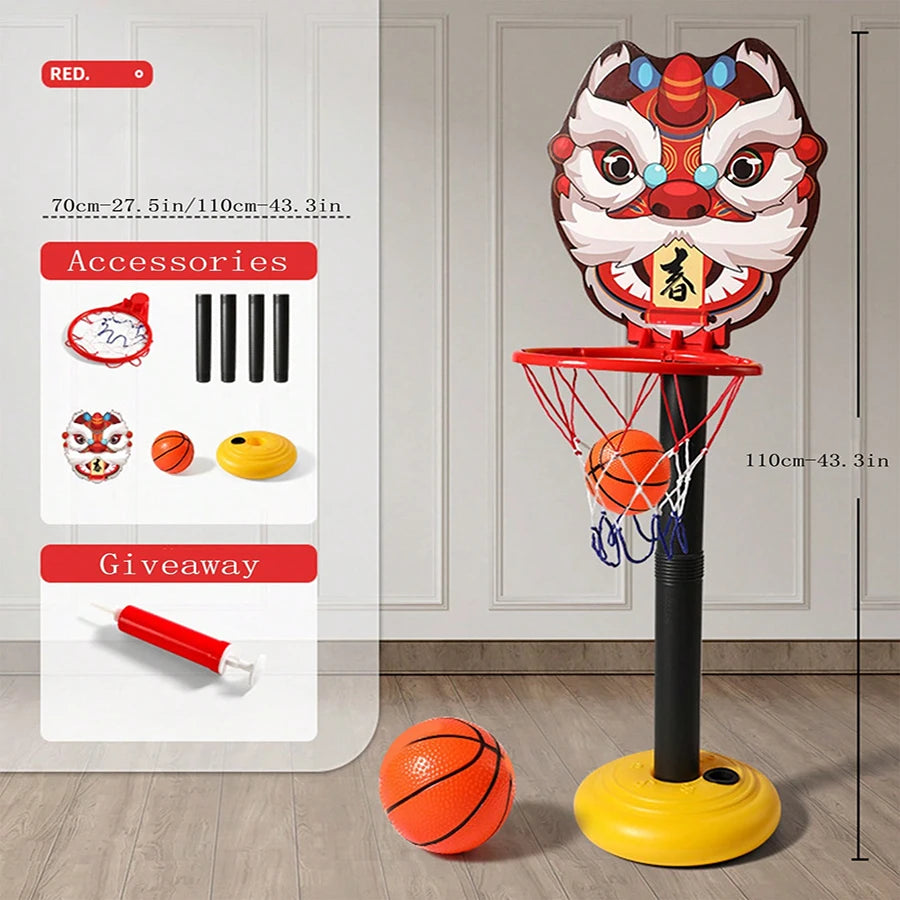 Mini Basketball Hoop indor for Kids- Wall- Mounted Basketball Set With Ball -Fun Sport Toy for toddler and Children 3+/ Mini panier de basket intérieur avec ballon cadeau idéal pour garçon de 3 ans