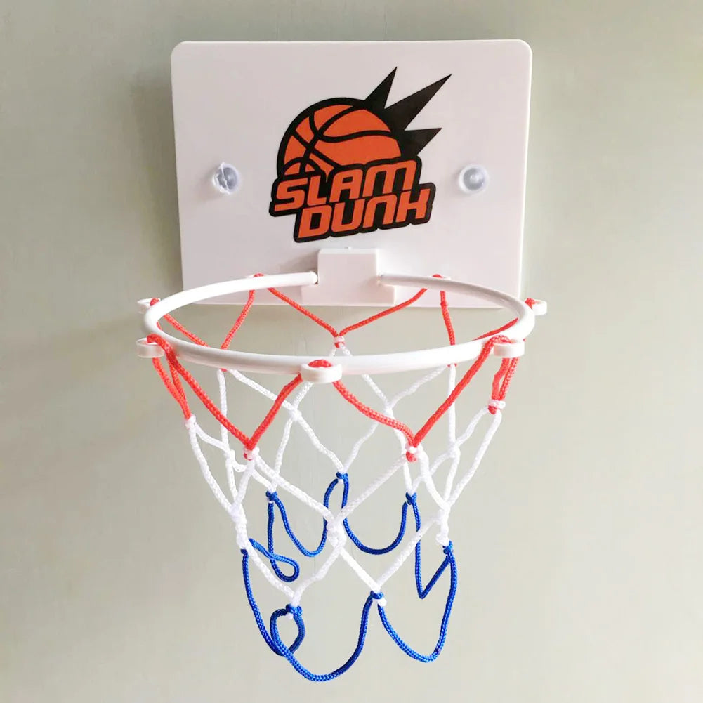 Mini Basketball Hoop Set Kids Sport Games with 1 Ball and 1 Inflatable Pump Portable Basketball Hoop for Kids and Adults