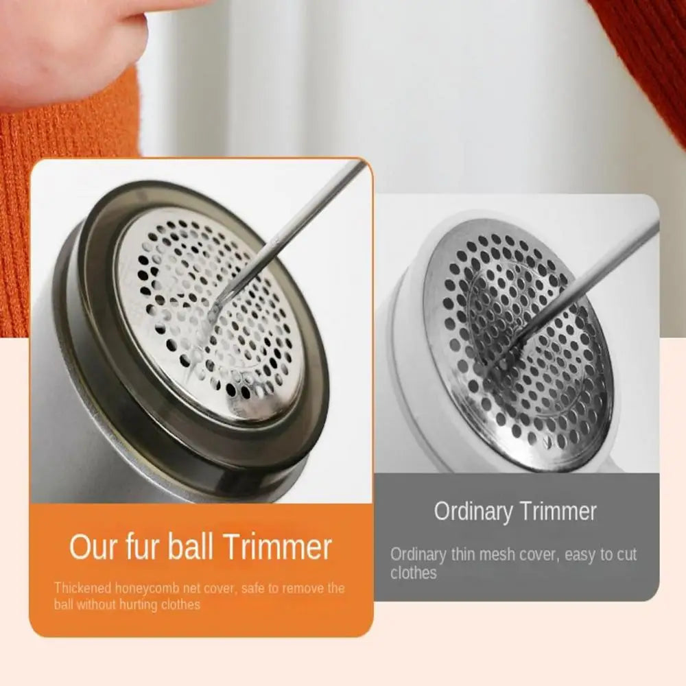 Electric Lint Remover for Clothing Sweater Fabric Shaver Hair Ball Trimmer Anti Pilling Razor Coat Rechargeable Plush Remover